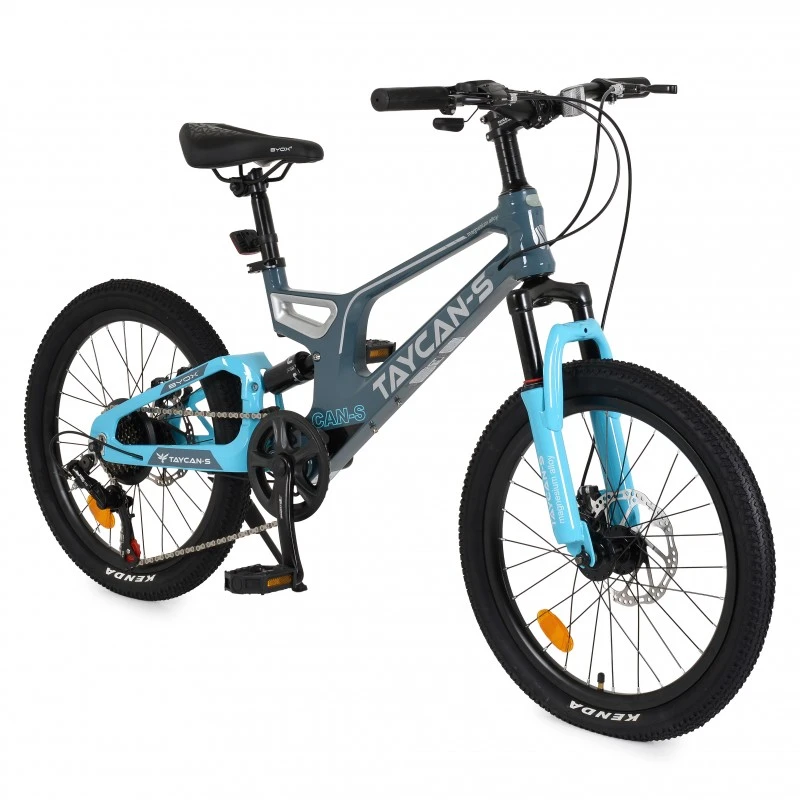 Велосипед със скорости 20" Taycan-S blue